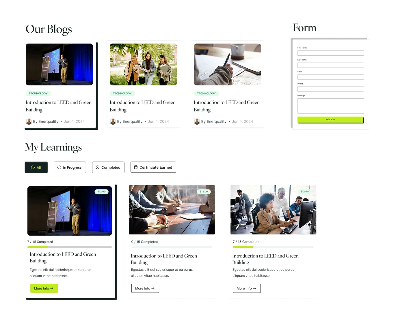 Page Templates