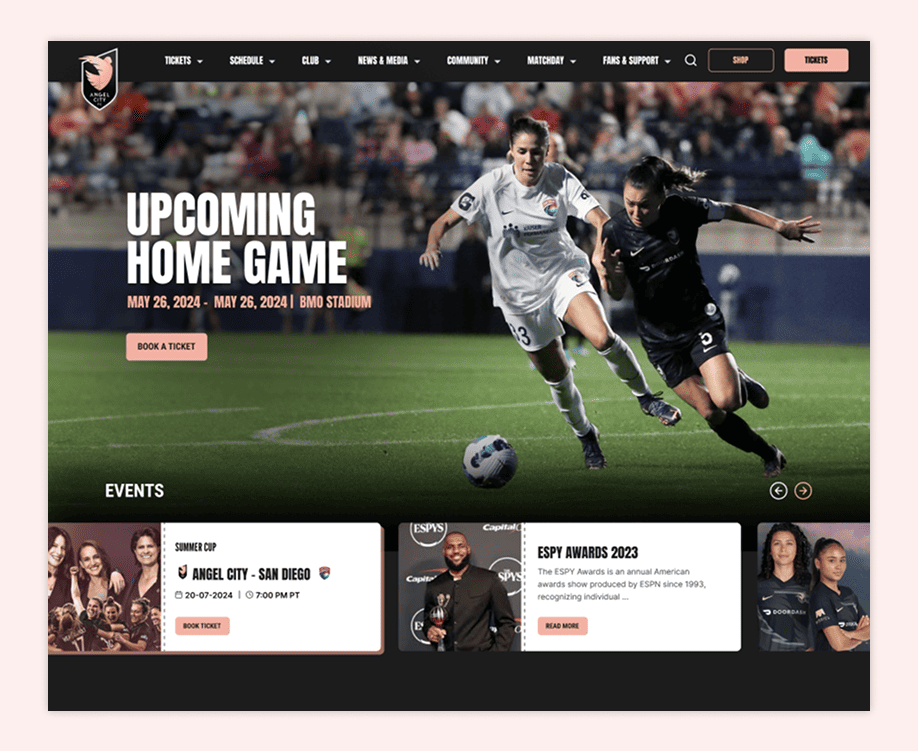 Homepage Redesign
