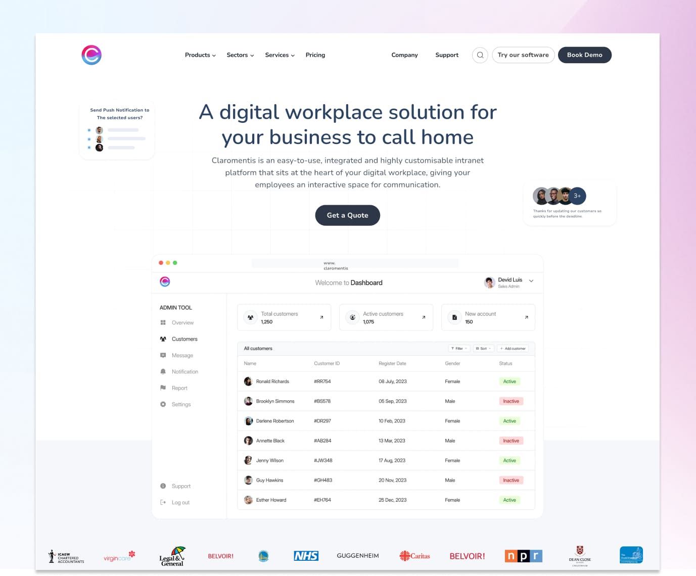 Homepage Redesign