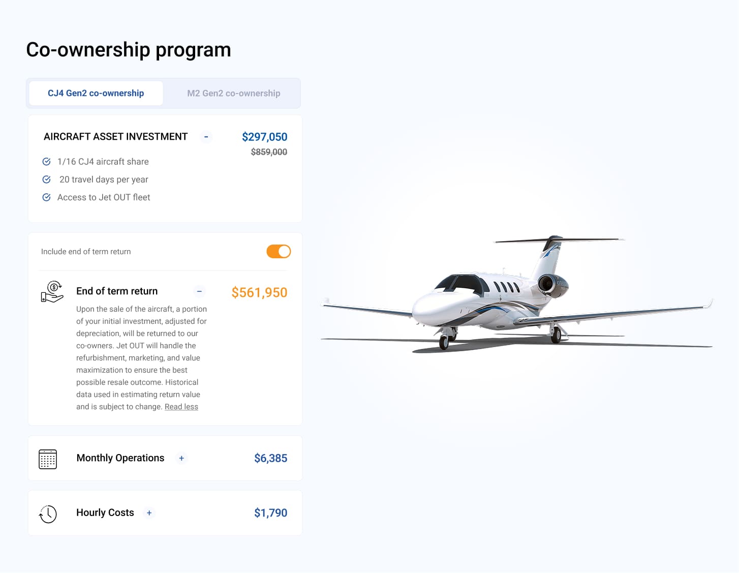 Flight Listing Page