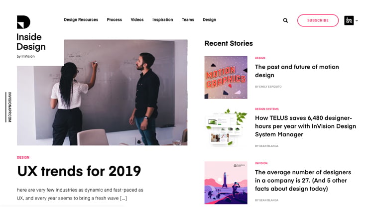Top 10 Examples of B2B Tech Blog Designs | Inspiring Blog Designs